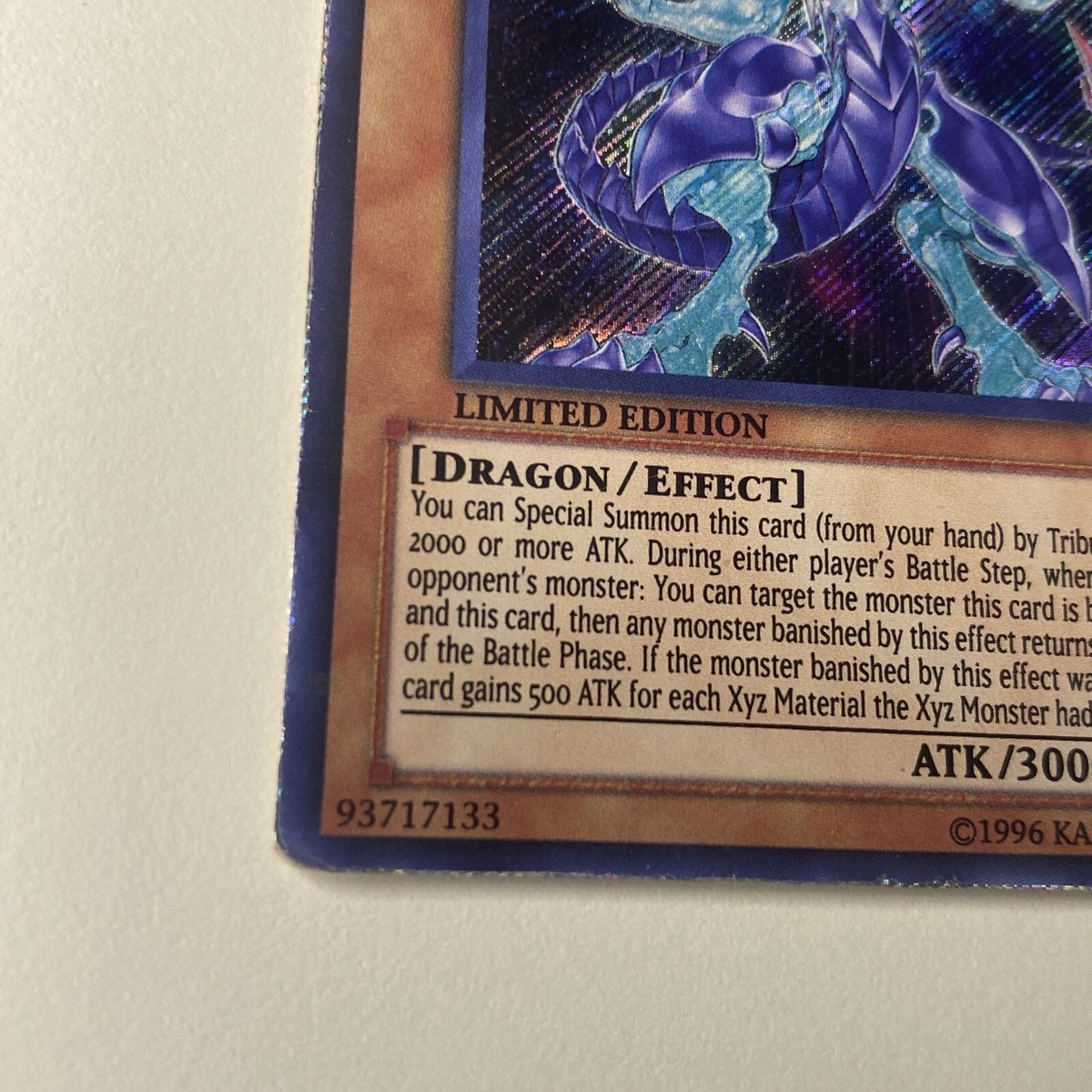 Yugioh Galaxy-Eyes Photon Dragon CT08-EN003 Secret Rare
