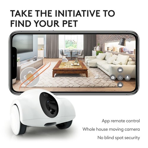 Cámara robot inteligente - Compañero de mascota móvil controlado por aplicación por GuliGuli - Imagen 2 de 7