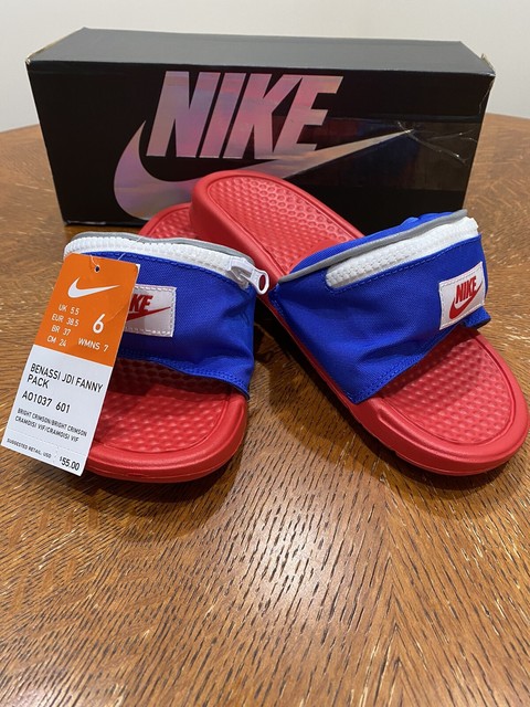 benassi fanny pack slides