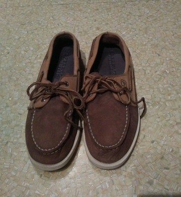 boys leather boat shoes