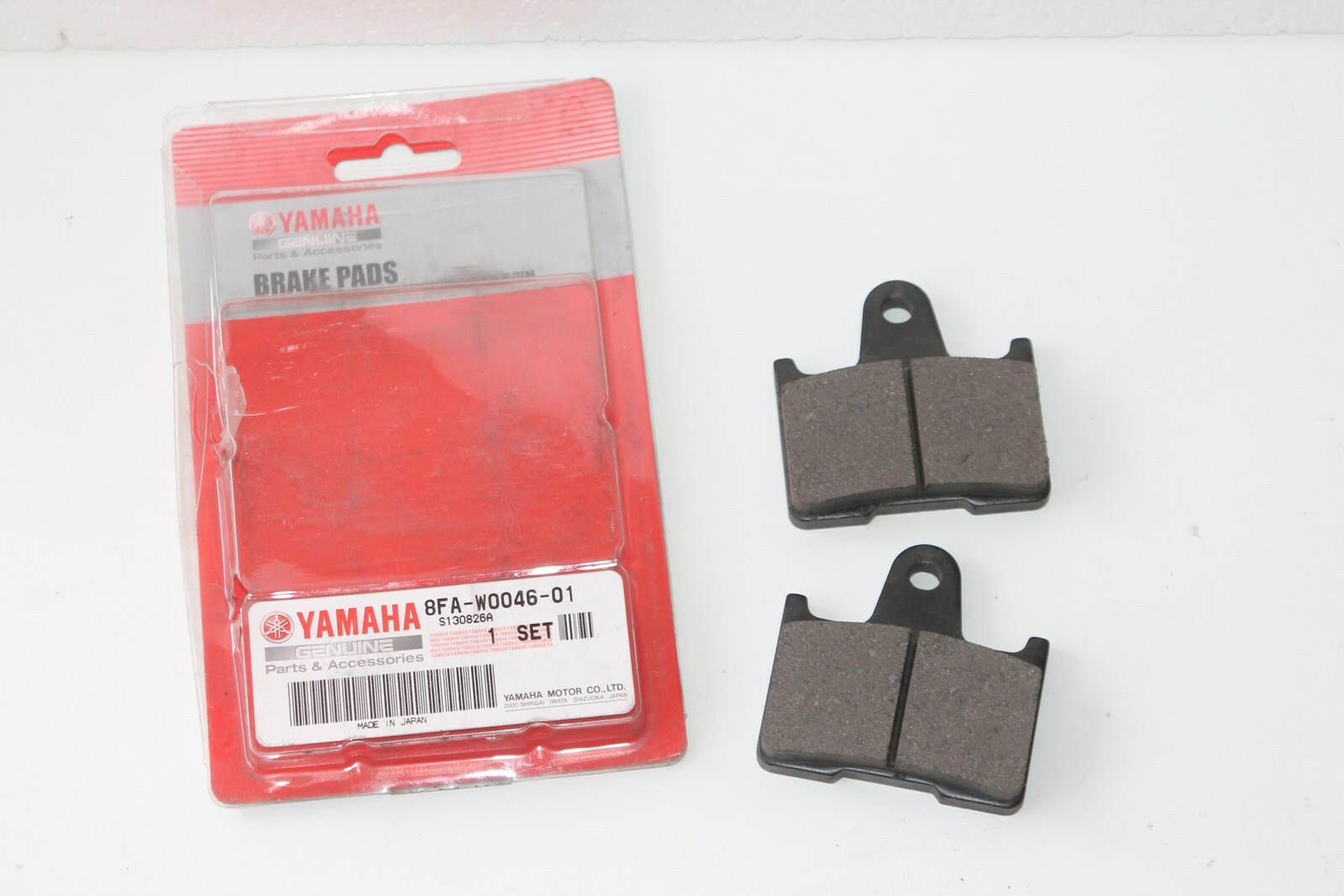 Plaquettes de frein d'origine Yamaha ref 8FA-W0046-01 pour motoneiges RS10 et VK10