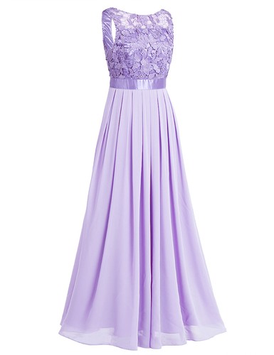 Elegante Damen Abendkleid Cocktailkleid Partykleider Chiffon Langes Maxi Kleid - Bild 58 von 198