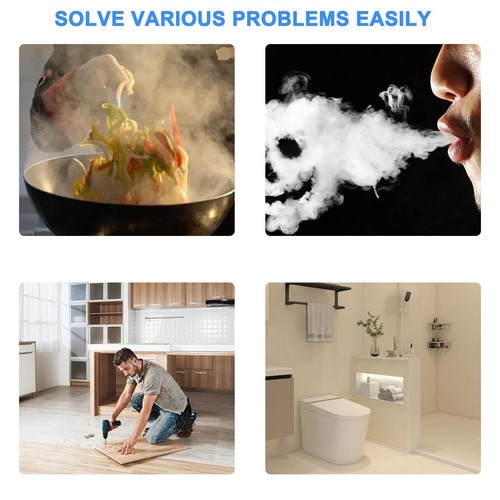 6/8/10" Exhaust Fan Ventilation Extractor Fan 110V Wall-Mounted Blower Duct Fan - Picture 14 of 16