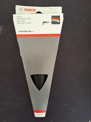 BOSCH SANDLING FINGHER FLAT DELTA PDA 240E/180E,GDA 280E,2608000198