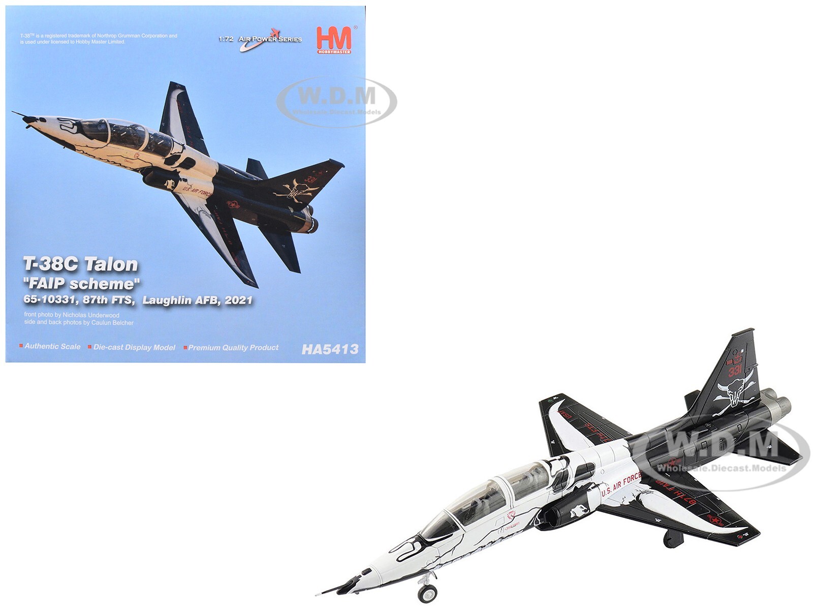 NORTHROP T-38C TALON FAIP 172 HOBBY MASTER HA5413 23090₽