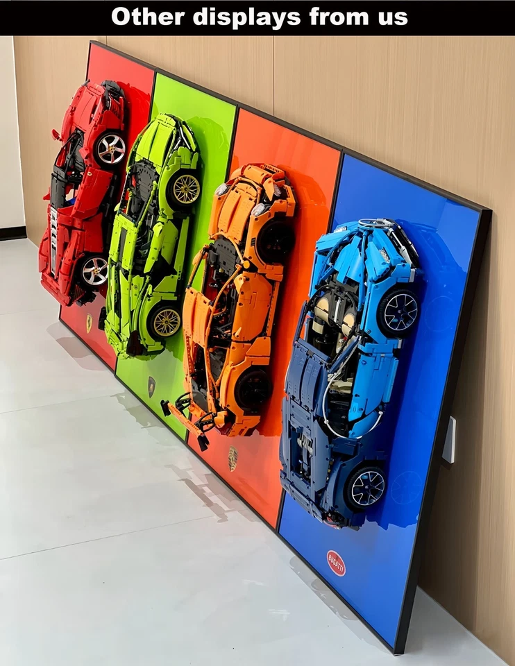 43.5" LED Display wall mount for LEGO Speed Champions Ultimate Formula 1 F1 (B) - Image 4 of 4