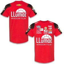 Chase Elliott #9 NASCAR 2024 Llumar Racing Sublimated Pit Uniform Shirt