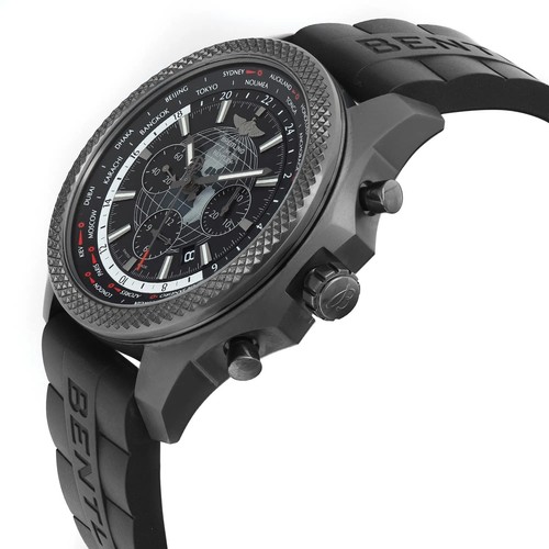 Breitling Bentley Unitime 49mm Steel Black Dial Limited Watch MB0521V4/BE46-265S - Picture 2 of 5