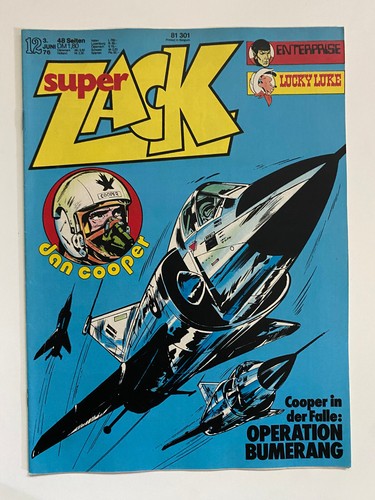 ZACK Comic Hefte Auswahl 1976 Sammlung Geschenk TOP Poster Beilage Sammelalbum - Bild 20 von 48