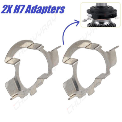 New H7 LED Headlight Bulb Adapter Holder Socket Base Retainer Clip for Bens BMW
