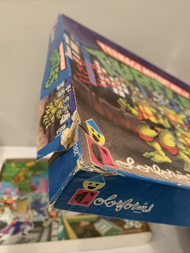 Vintage 1990 Teenage Mutant Ninja Turtles TMNT Deluxe Playset Colorforms - 第 6/9 張圖片