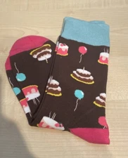 🥳 Birthday Novelty Socks Adult Size 4-8 Fun Gift Idea Sister Nan Mum Girlfriend