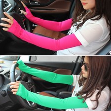 Sun Protection Sleeve Arm Sleeves Cover Thin Driving Gloves Sun Protection   