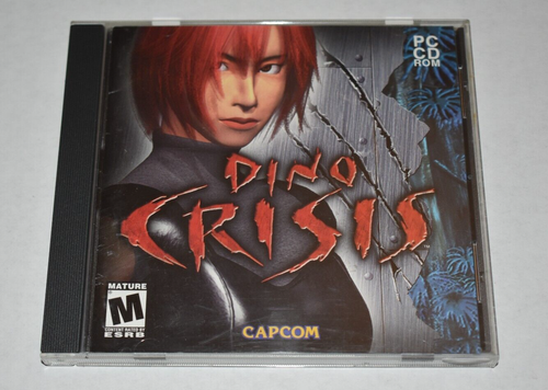 Dino Crisis (PC CD-ROM) Capcom 2000 Terror Juego de Computadora - Imagen 1 de 3
