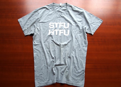 AMERICAN APPAREL *GORILLA FITNESS* T- Shirt Gr. L grau & weiß Baumw. NP 39€ - Bild 2 von 8