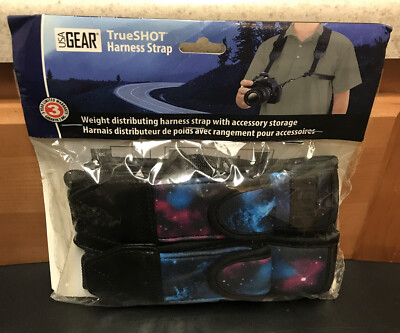USA Gear TrueShot Harness Strap Accessory Storage University Galaxy Camera NEW