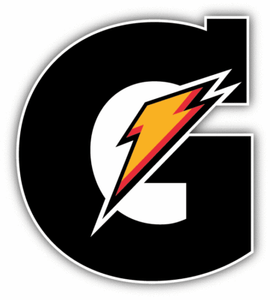 Gatorade Logo Sticker Car Bumper Decal 5/'/' or 6/'/' 3/'/'