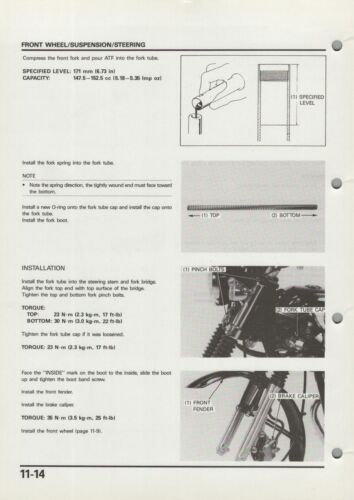 PDF DOWNLOAD Honda CD250U Twin (88-93) Factory Shop Repair Manual CD 250 U - Picture 21 of 24