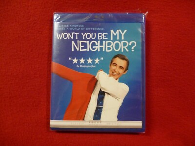 WON'T YOU BE MY NEIGHBOR? BLU-RAY 2018 UNIVERSAL LOOSE DISC STILL SEALED NEW.