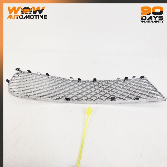06-13 BENTLEY CONTINENTAL FLYING SPUR FRONT BUMPER LEFT LOWER MESH GRILL OEM