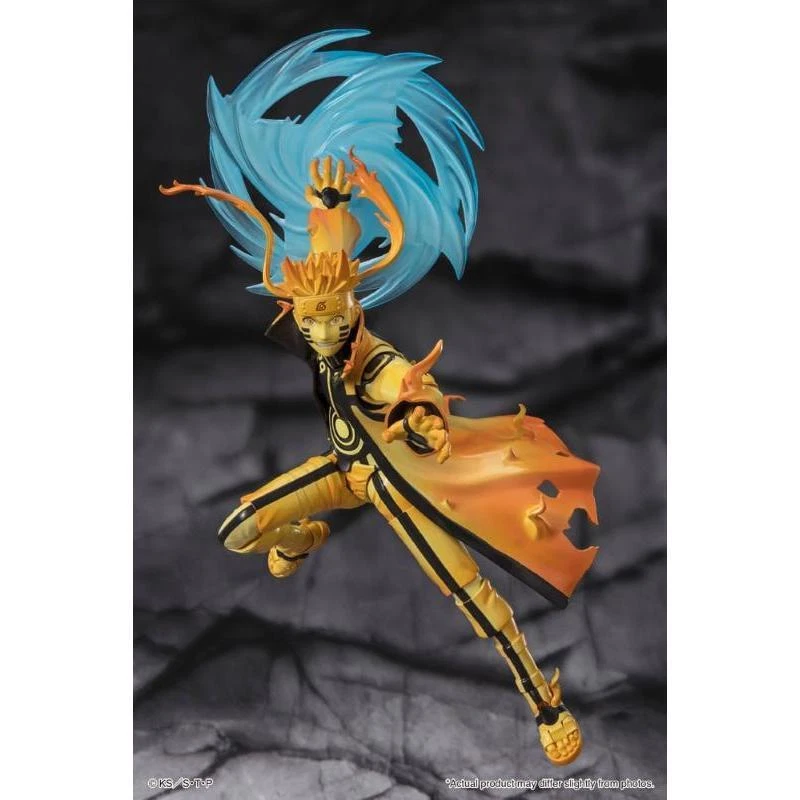 Naruto S.H. Figuarts Uzumaki Kurama Link Mode Courageous Strength That Binds - Immagine 4 di 4