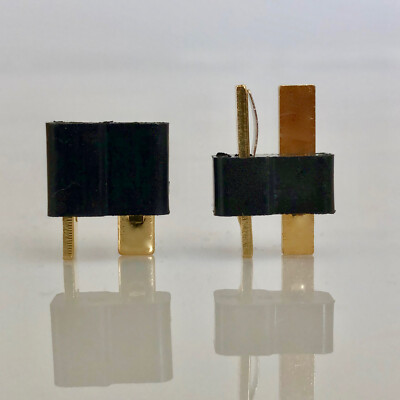 Hochstrom T Steckverbinder T Stecker T Buchse schwarz w DEANS 1 Paar partCore #
