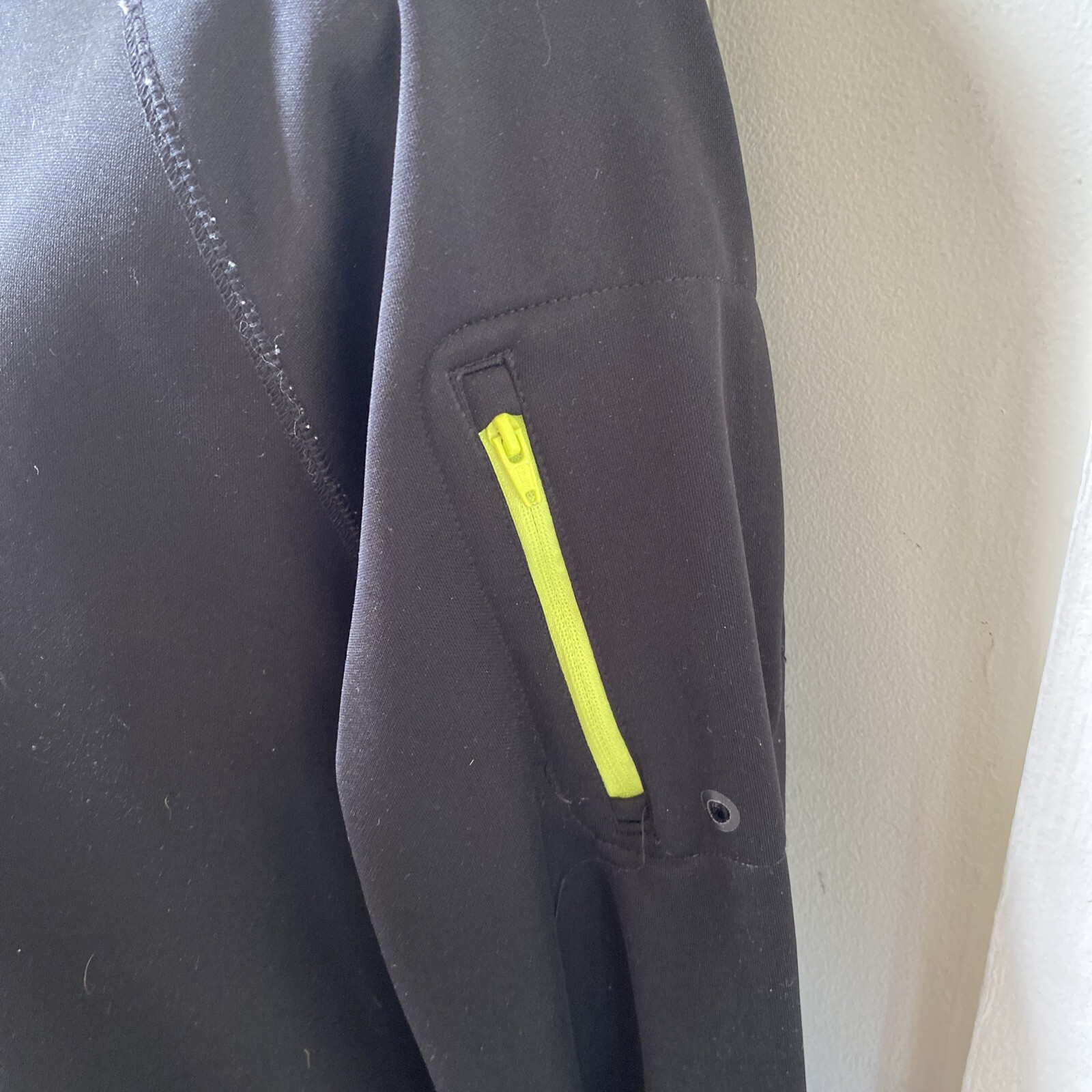 Felpa con cappuccio morbida Fila donna XL pullover logo tasca nera Chartre