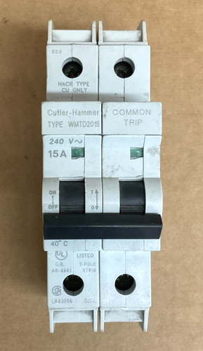 Eaton WMTD2015, 15 Amp, 2 Pole Breaker - Picture 6 of 6