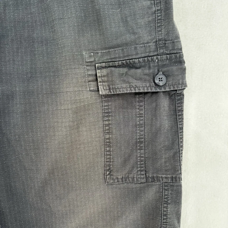 MATIX USA Cargo Gray Fishing Outdoors Hiking Shorts Men Sz 42X11 Ripstop Casual - Image 3 of 4