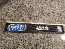 Deep Eddy Vodka Dive in Blue Rubber Bar Spill Mats 21" X 3 7/16"