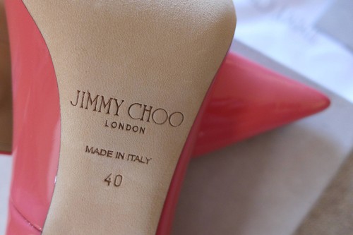 Zapatos de tacón Jimmy Choo Abel rosa, talla EU40 / UK7 - Nuevos con caja, PVP £650 - Imagen 11 de 12