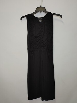 chinese dress ladies Donna Karan Ruched Side Midi Dress - Black