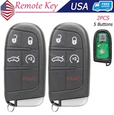 2 Replacement for 2011- 2023 Dodge Charger Remote Smart Car Key Fob M3N-40821302