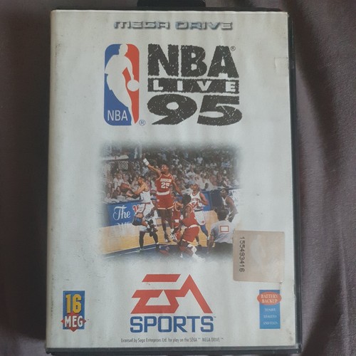 Jeu Sega Mega Drive " NBA Live 95 Basketball " MD MegaDrive (sans notice)