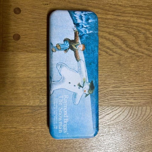 The Snowman Raymond Briggs Federmäppchen selten Retro Anime Japan Hobby z - Bild 5 von 8