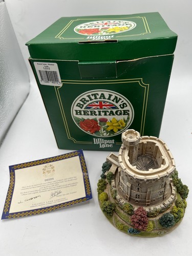 Lilliput Lane - Round Tower Windsor Castle L2212 - Heritage 1998 Box & Deeds VGC
