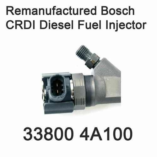 CRDI Diesel Fuel Injector 1pcs 33800 4A100 for Hyundai Starex Kia Sorento - Picture 2 of 3