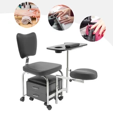 Manicure Pedicure Chair Station Nail Table Foot Bath Salon Spa Beauty w/Drawer