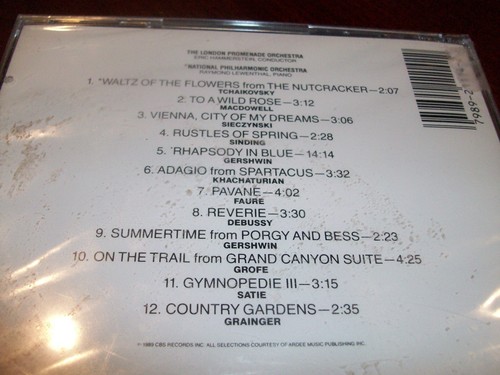 (2) World's Most Beautiful Melodies Bouquet Music CDs by London Promenade NEW - Imagen 4 de 8