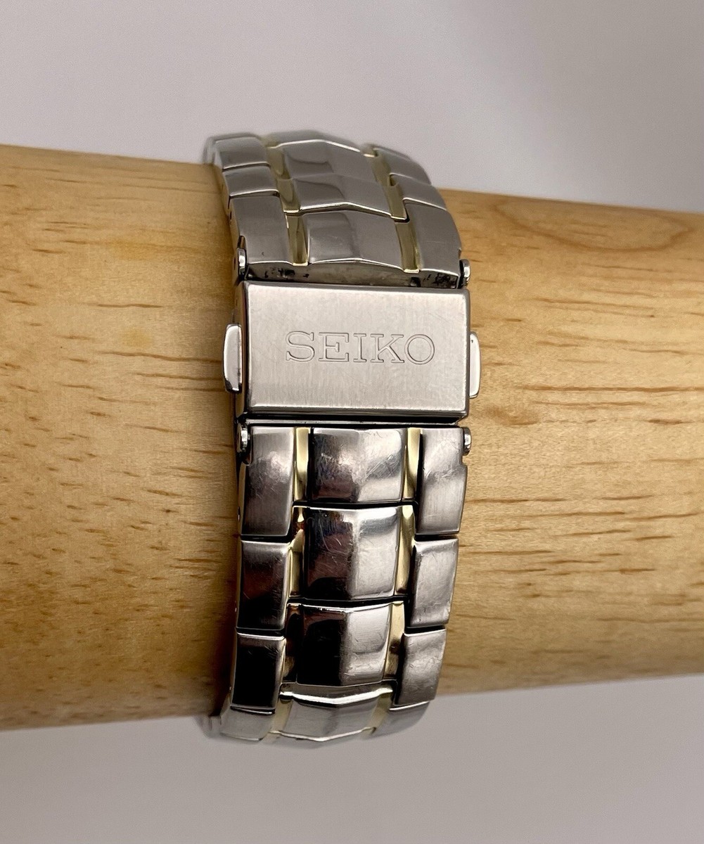 Seiko Coutura WR 100M Men's Watch Date Ind. 7N42-0CH0 New