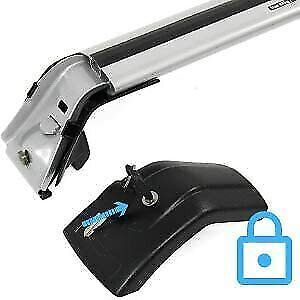 2Pcs Lockable Roof Rail Racks Cross Bars Crossbars Fits for BMW X7 G07 2019-2022 - Picture 5 of 9