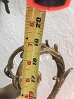 Spooky! Vintage decorative urn ornate metal gold and orange — photo 6