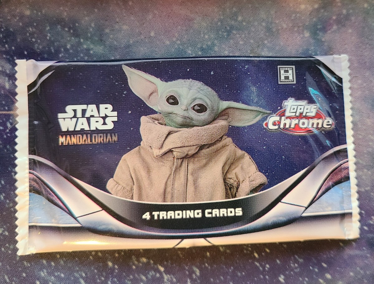2022 Topps Star Wars The Mandalorian Chrome Beskar Edition Hobby