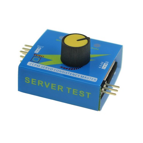 Digital ESC Servo Tester For RC Airplanes - CCPM Consistency Controller, 4.2-6.0V Input, Universal Compatibility