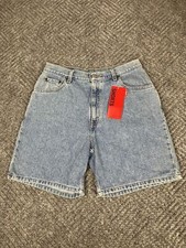 Vintage Levis Shorts Women's Size 12 Relaxed Fit Mom Light Wash Adult NOS