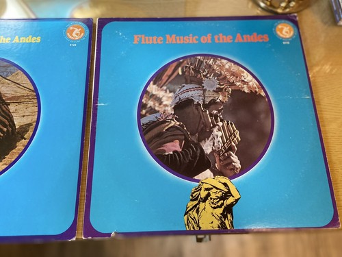 3 LP SET - Harfenmusik & TRADITIONELLE FLÖTENMUSIK DER ANDEN, SERIE I UND II - Bild 4 von 9