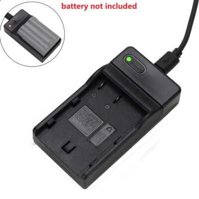 USB Battery charger For Nikon EN-EL3e D50 D70 D70s D80 D90 - Main Image