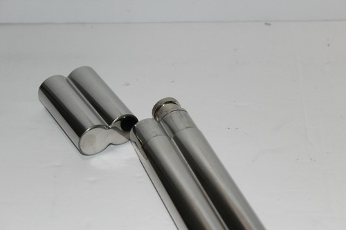 Stainless steel dual cigar holder - Picture 3 of 12