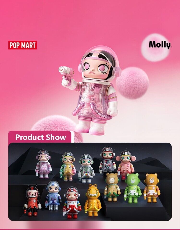 Garfield - POP MART MEGA SPACE MOLLY 100% Anniversary Series Garfield - POP MART MEGA SPACE MOLLY 100% Anniversary Series