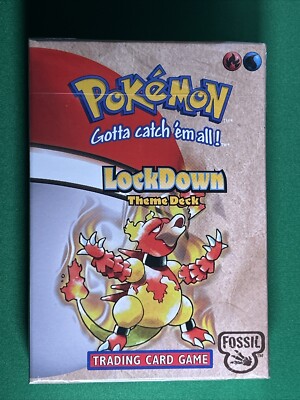 ポケカ　Pokemon LockDown Theme Deck FOSSIL Lockdown Theme Deck - Fossil - Pokemon - Original Sealed Deck